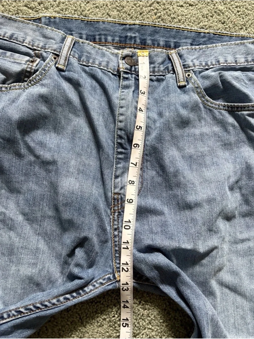 Levi’s 505 Jeans Men’s Size 38 Straight Cotton Denim Cowboy Rodeo Festival USA